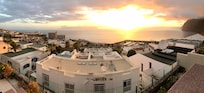 Depuis la terrasse de l'appartement
