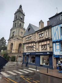 Vannes bei Regen