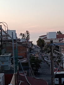 La vista que  se tiene desde la azotea del hotel.