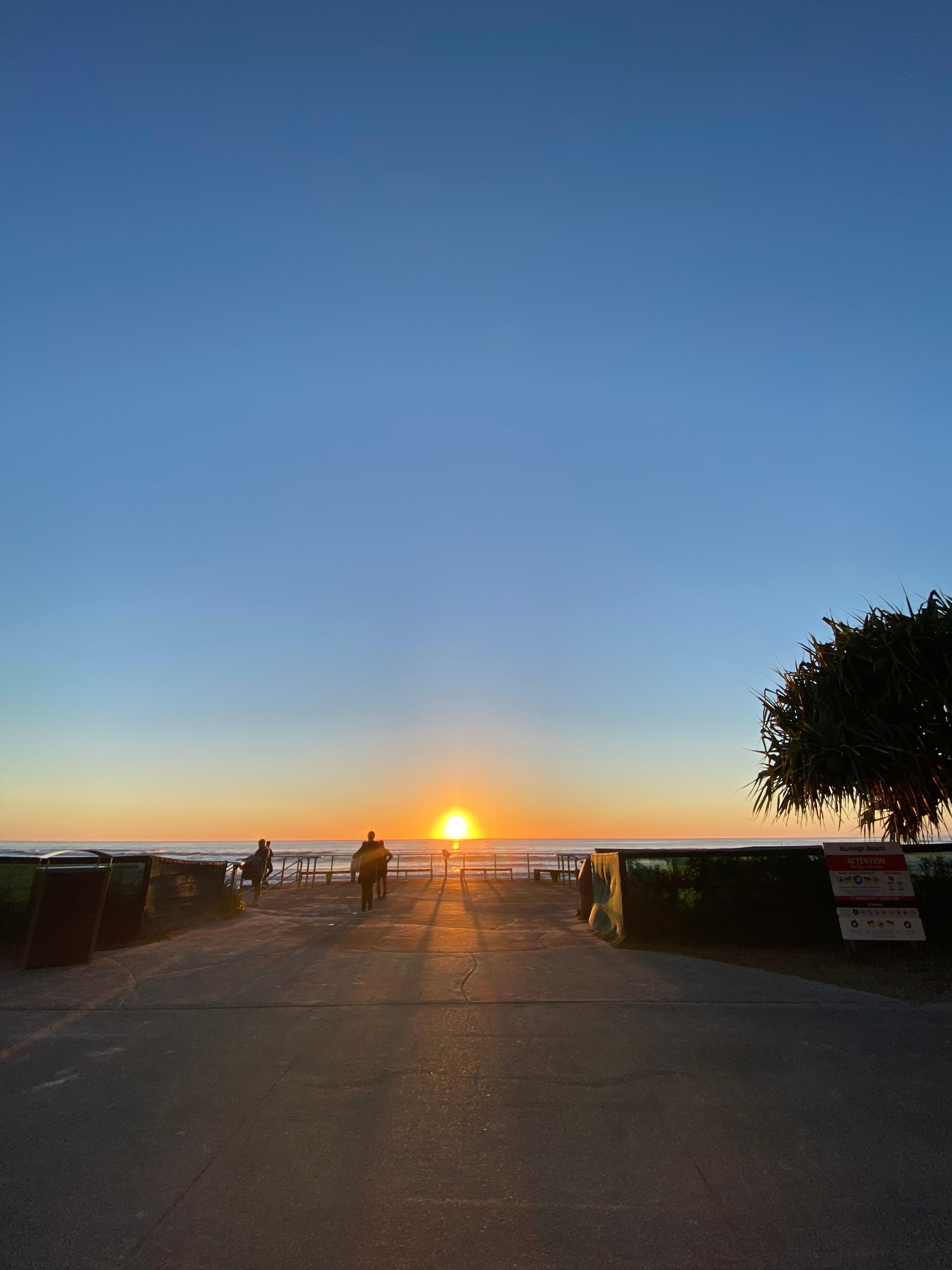 Great spot for catching sunrises 