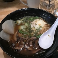 Veggie ramen at Yuki Yama, on main street