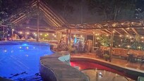 Pool, restaurant, bar area.