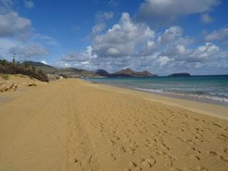 The beach in January