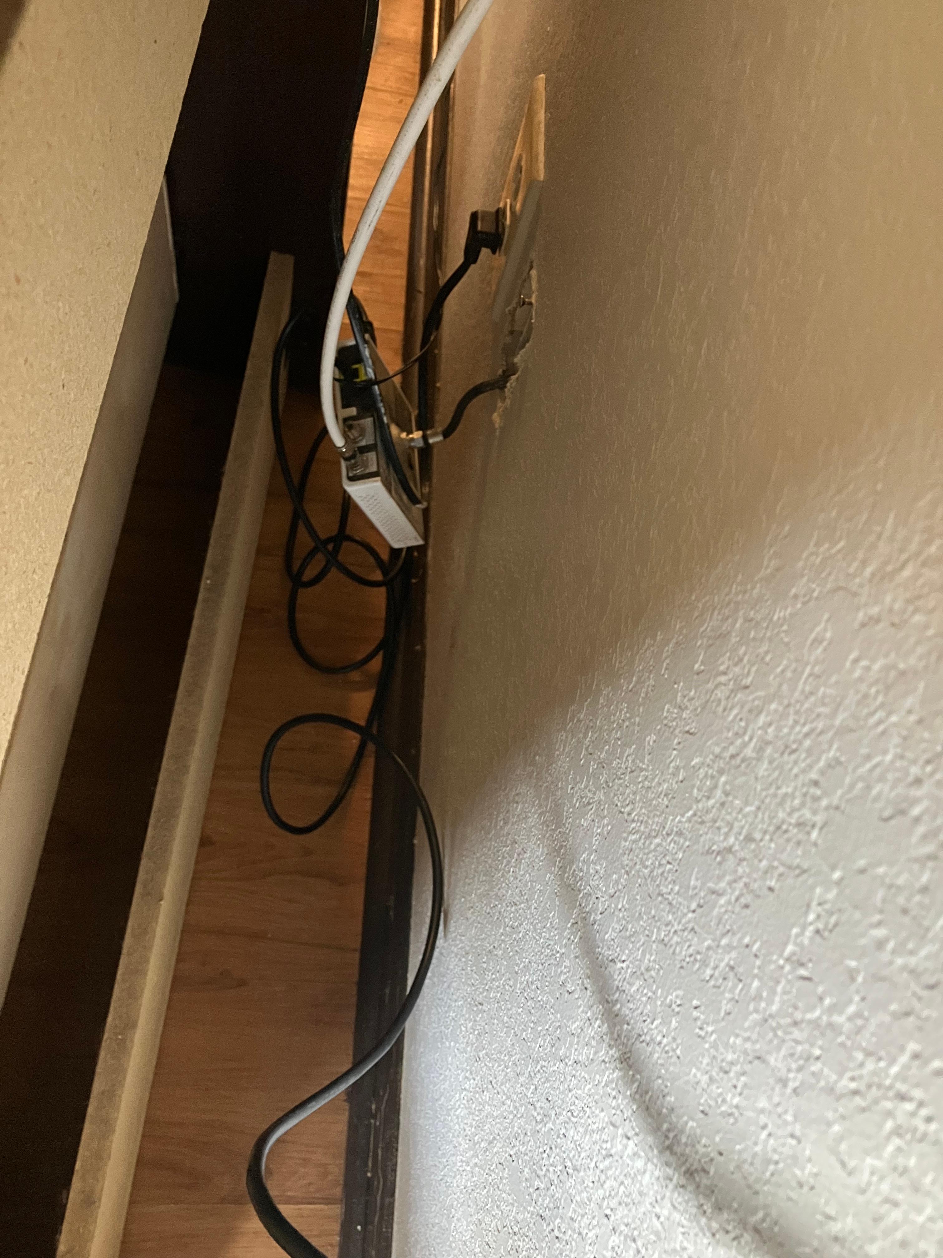 Electrical was not properly connected 