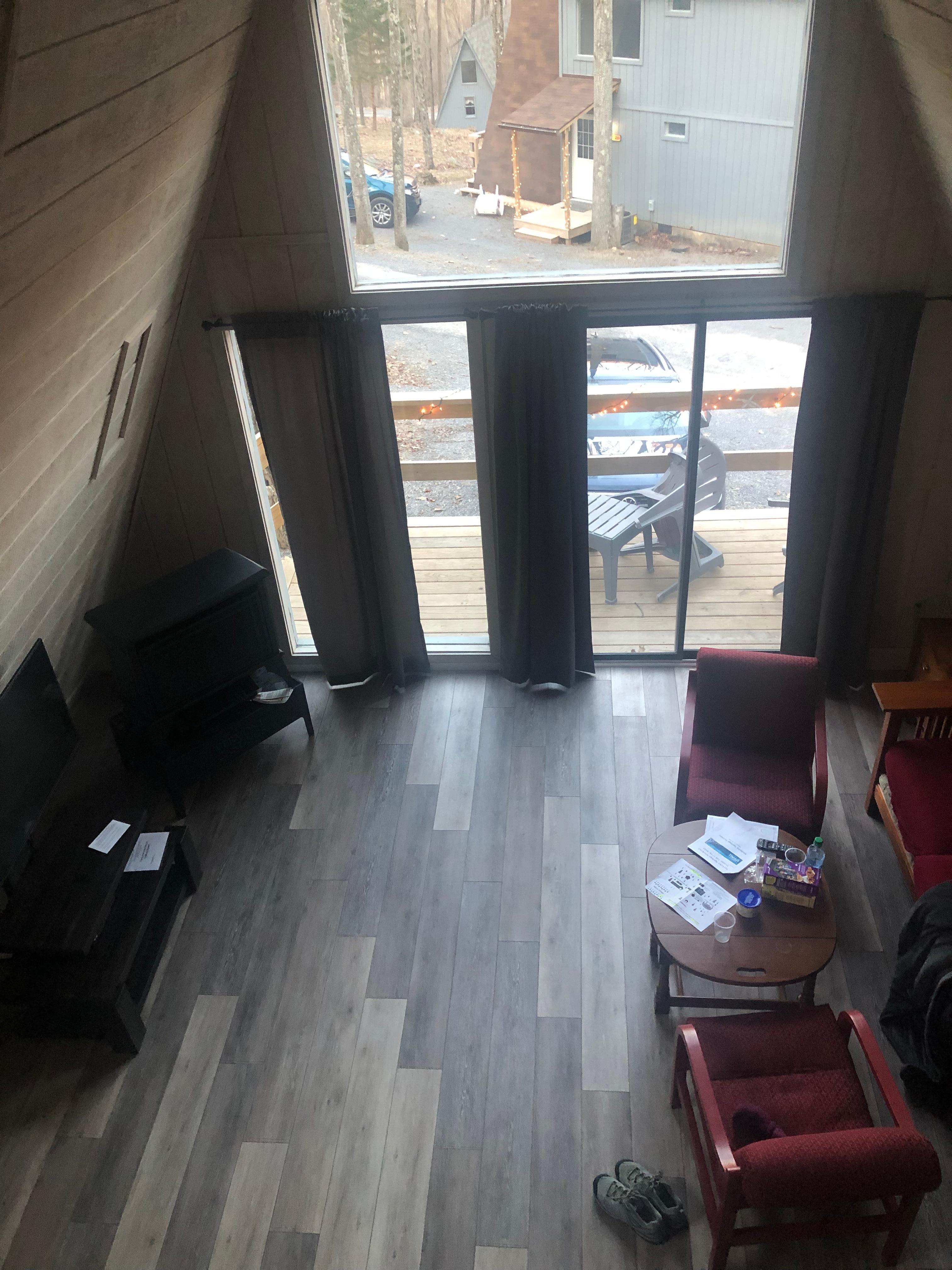 View from second floor