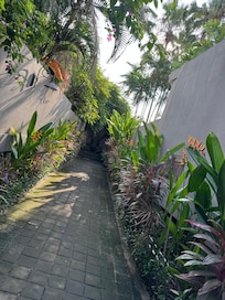 Laneway to beach