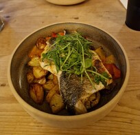 Seabass. Very good.
