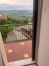 View from my room balcony