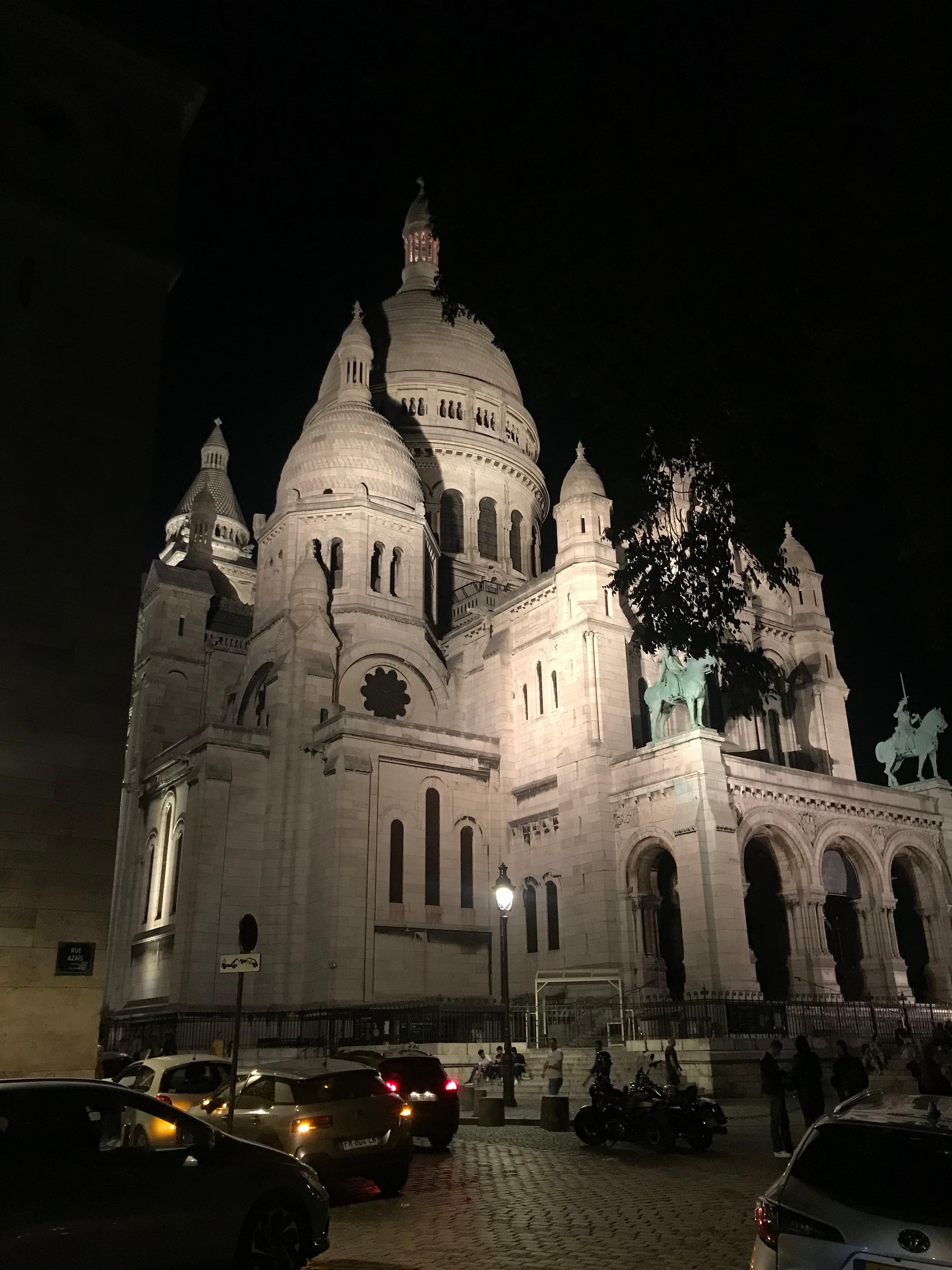 Sacre Coeur by night 