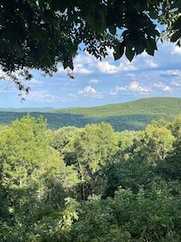 View from the cabins.