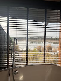View from the bathtub