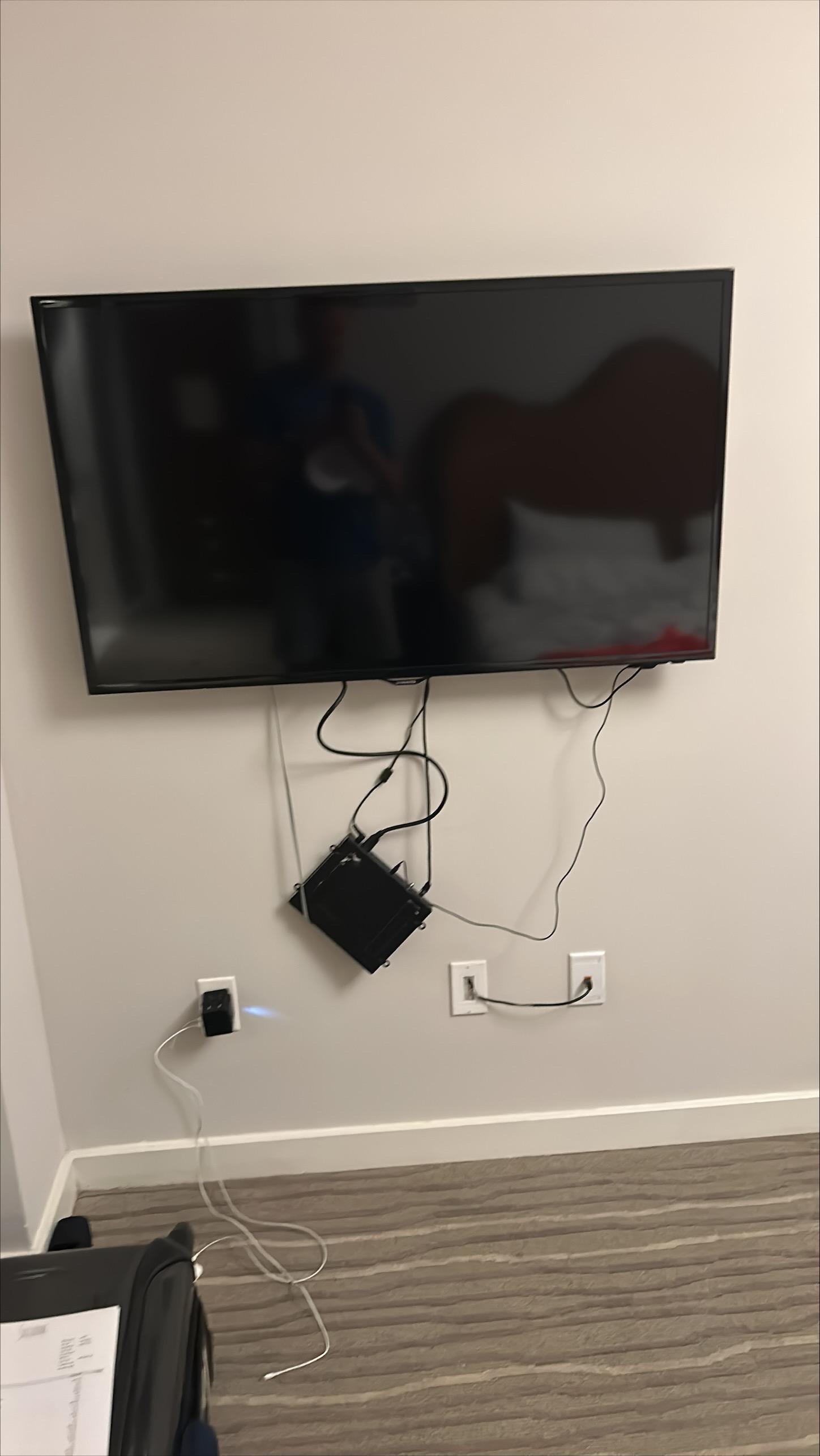 Here is an example of the room condition we had
