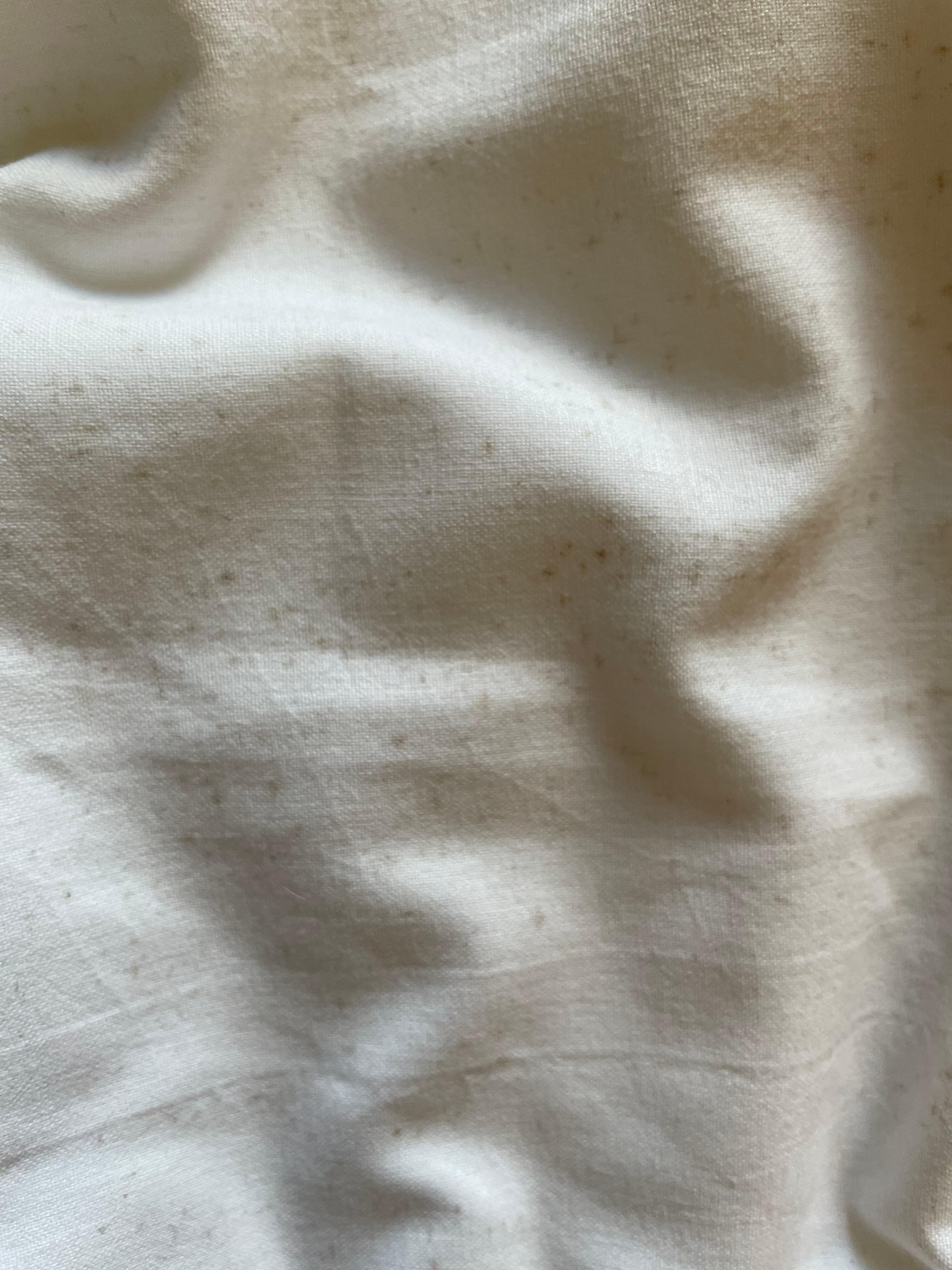 Mildew in the bed sheets