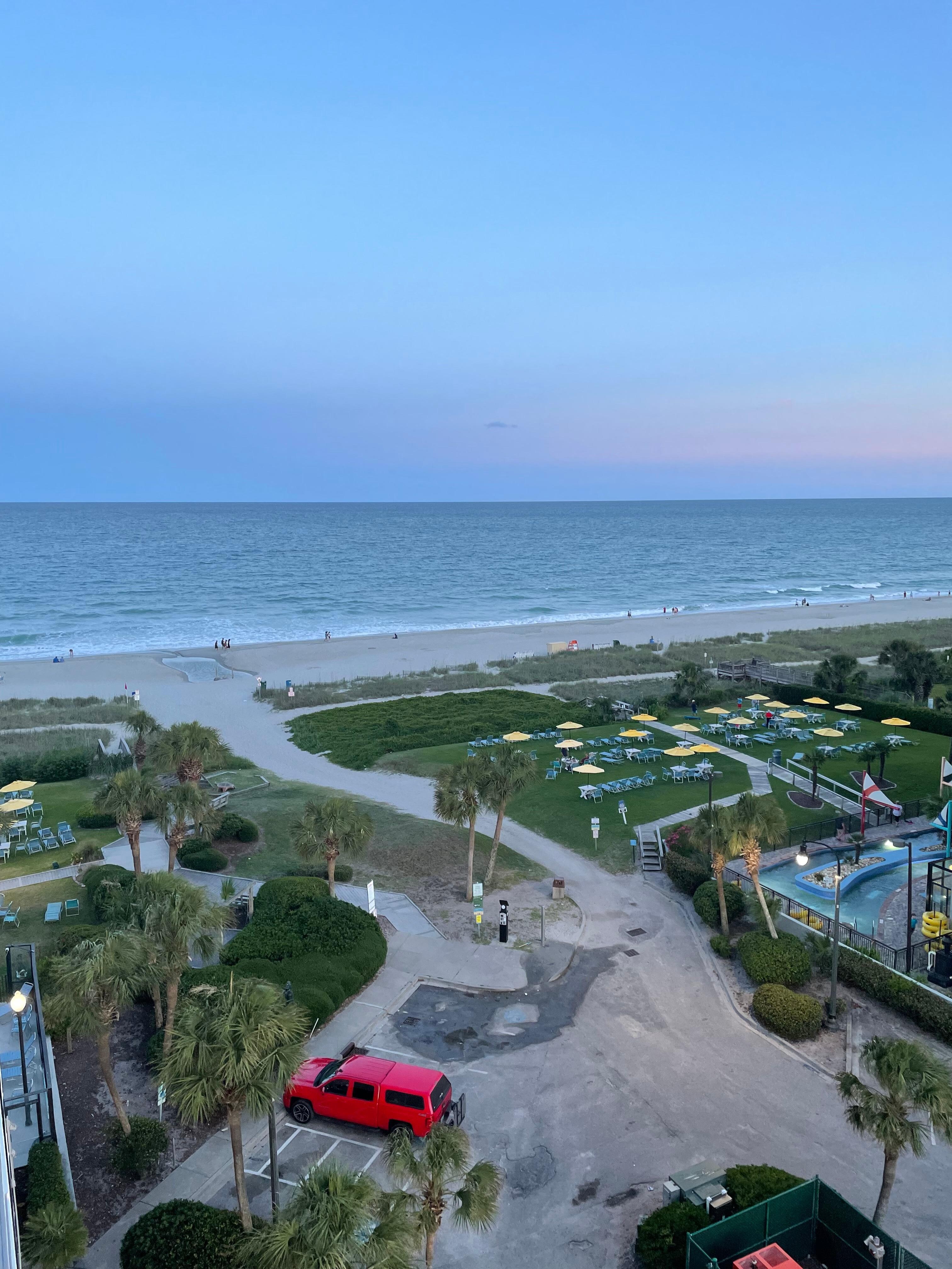 This was our Partial ocean view. Great views!