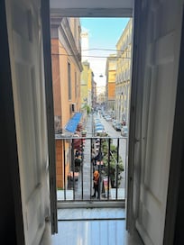 View from one of the balconies.
