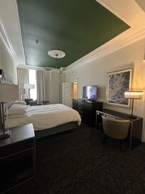 Es la habitación que me tocó, la recibí muy limpia.