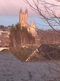 Daytime view from our room