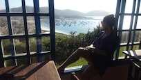 a vista do café da manhã é fantástica!!!!
