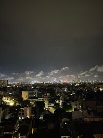 Uitzicht vanuit Skybar