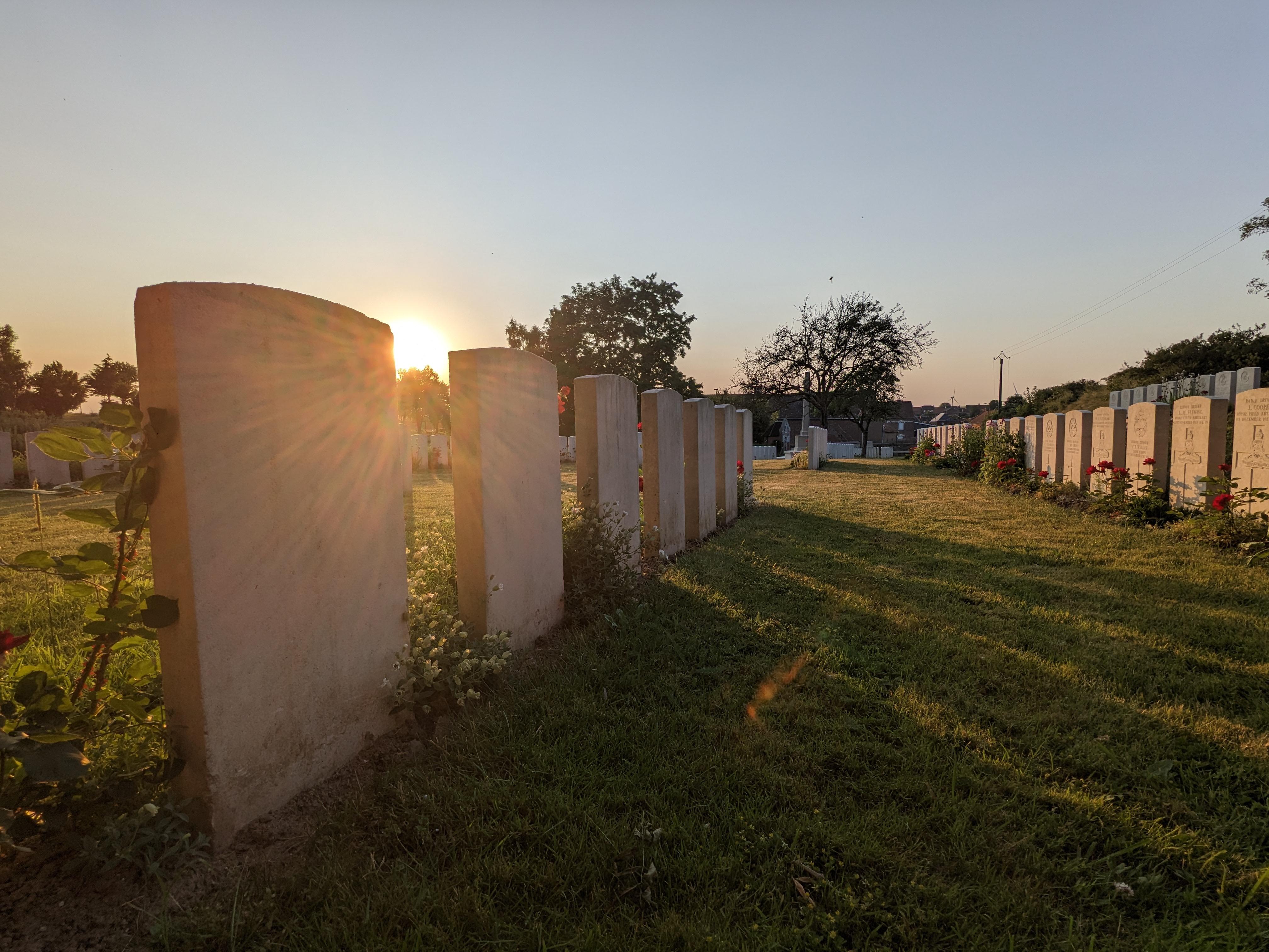 British Cemetery - 800m from the B&B