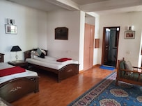 Large bedrooms with adjacent sitting area. Perfect for elderly to take a quick nap while others sit around chatting close by