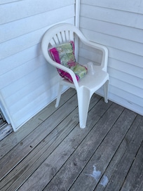 A bag of rotten lettuce to great us.