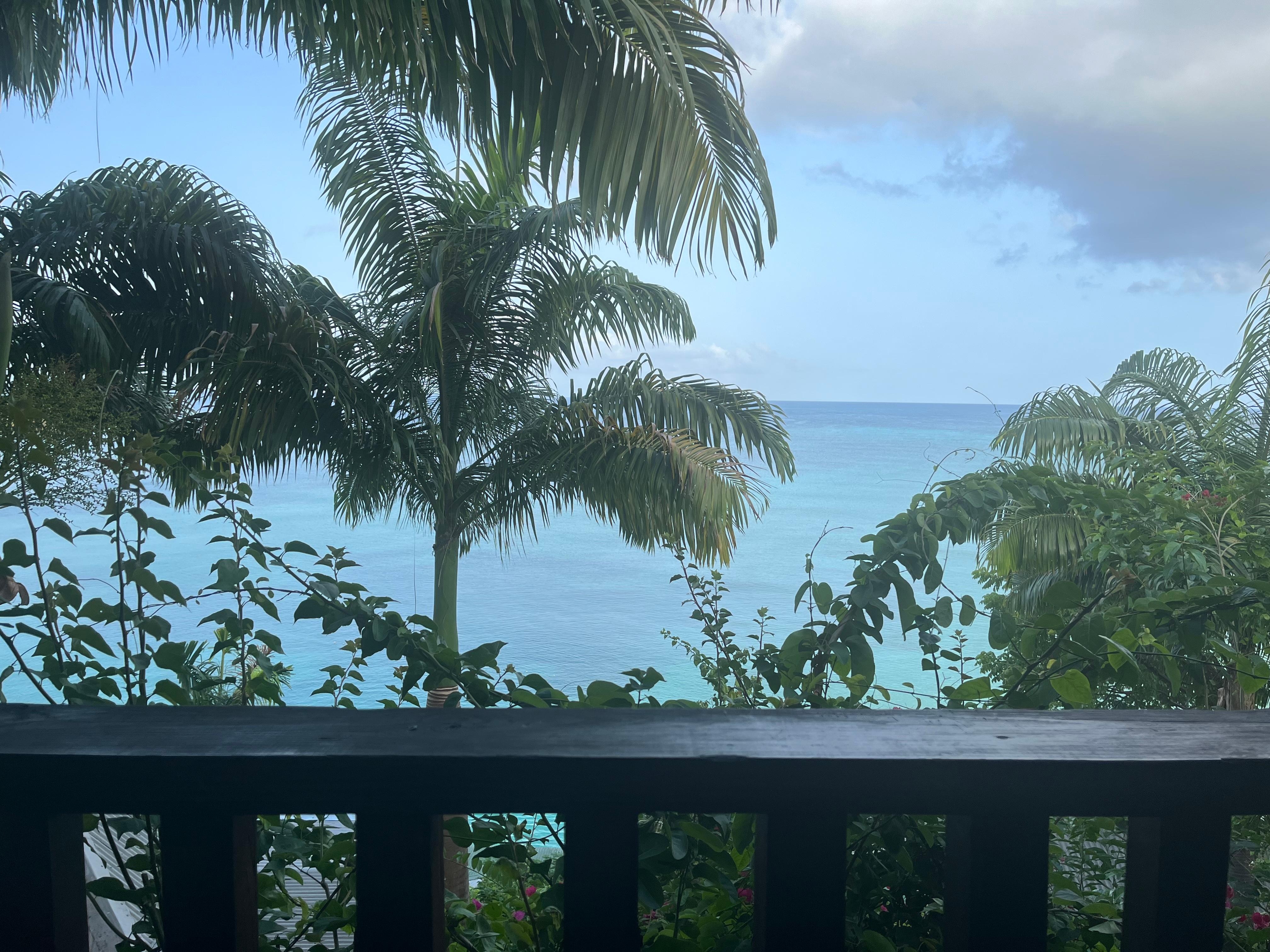 View from our cottage