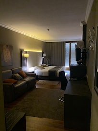 The room