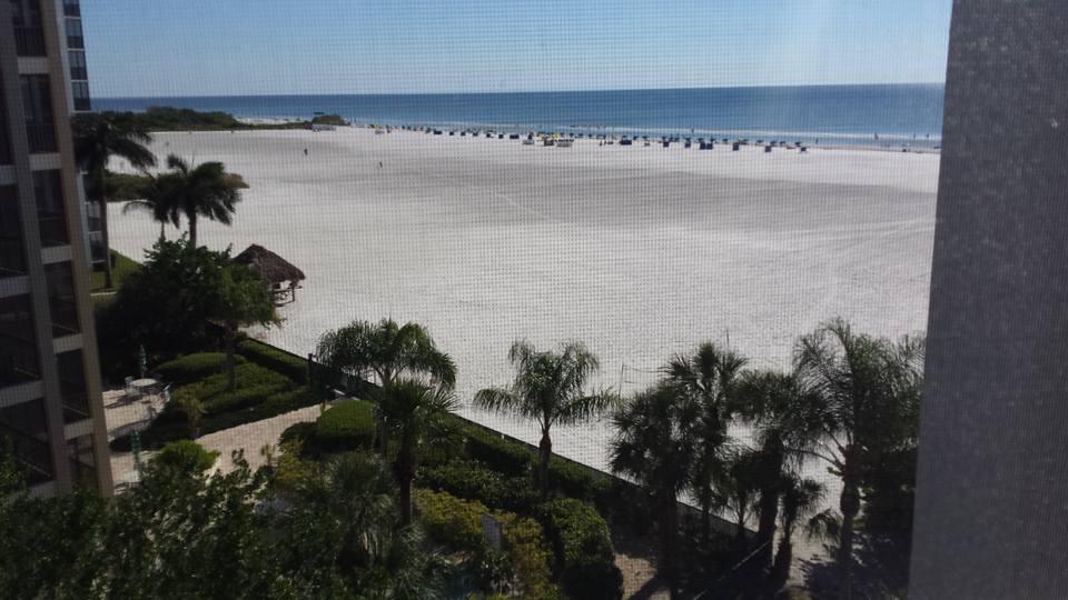 View from our balcony