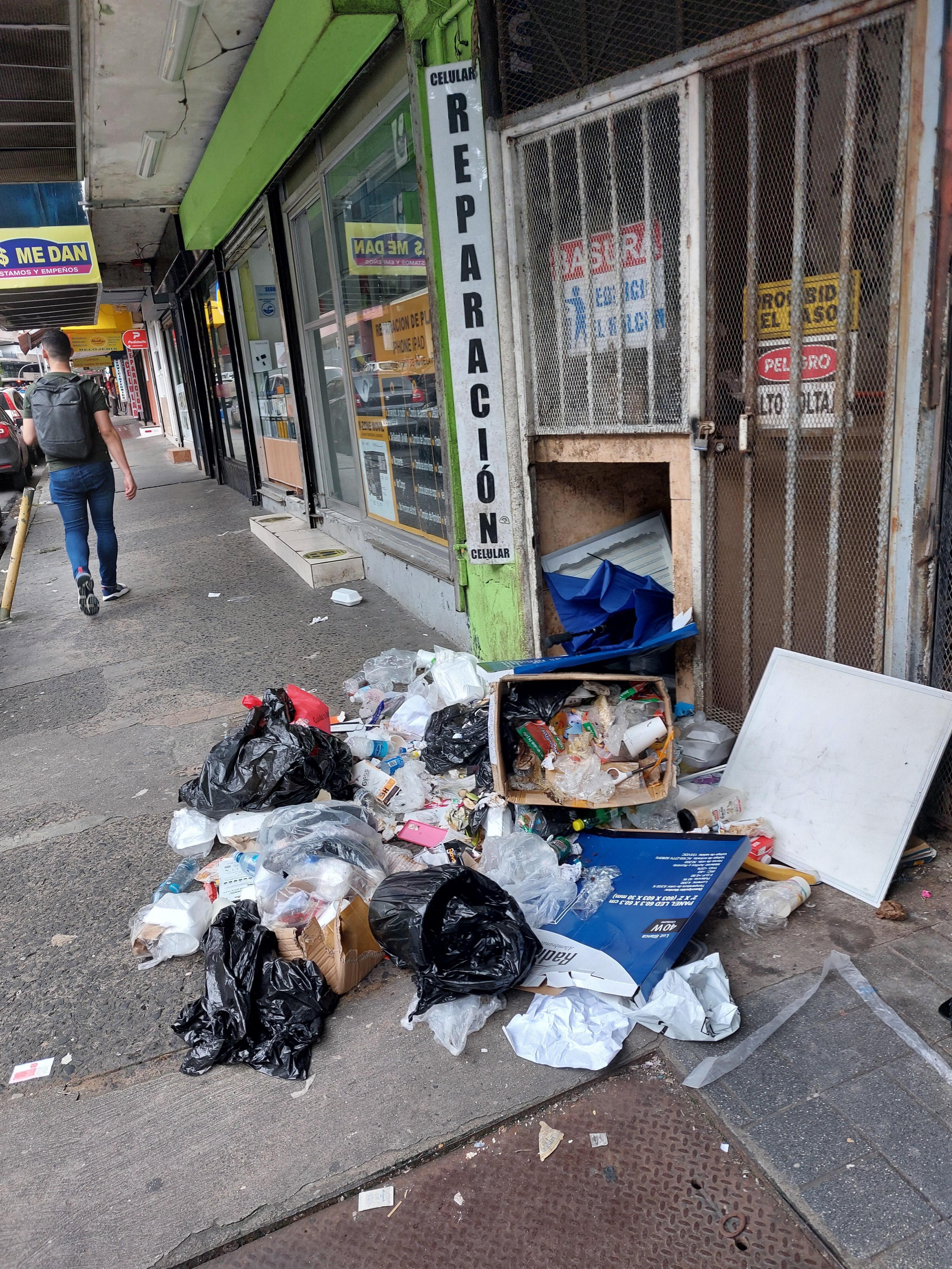 Two blocks from hotel