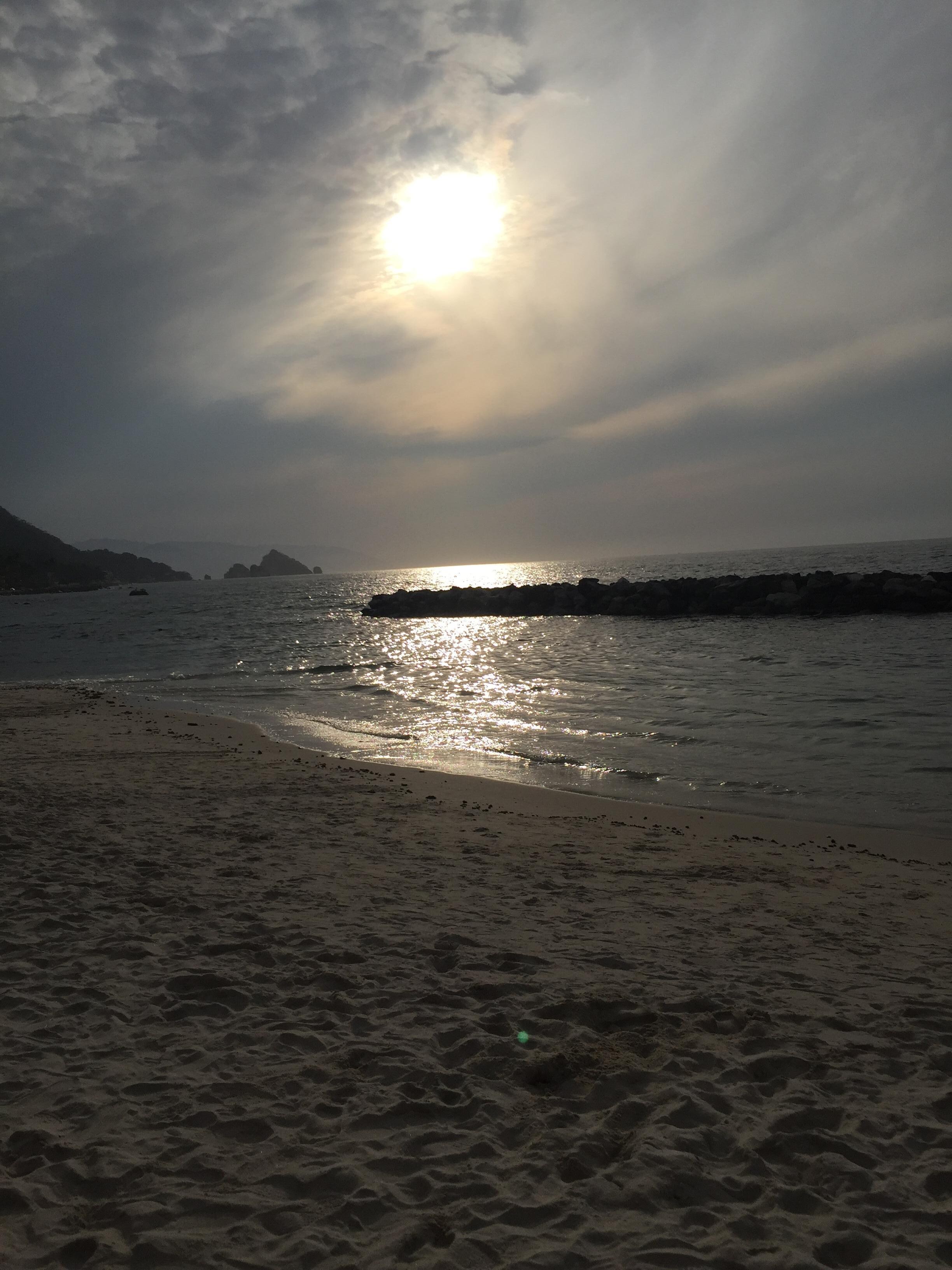 View of pool and beach