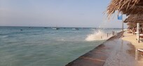 High tide
