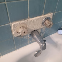Unsatisfactory bathroom