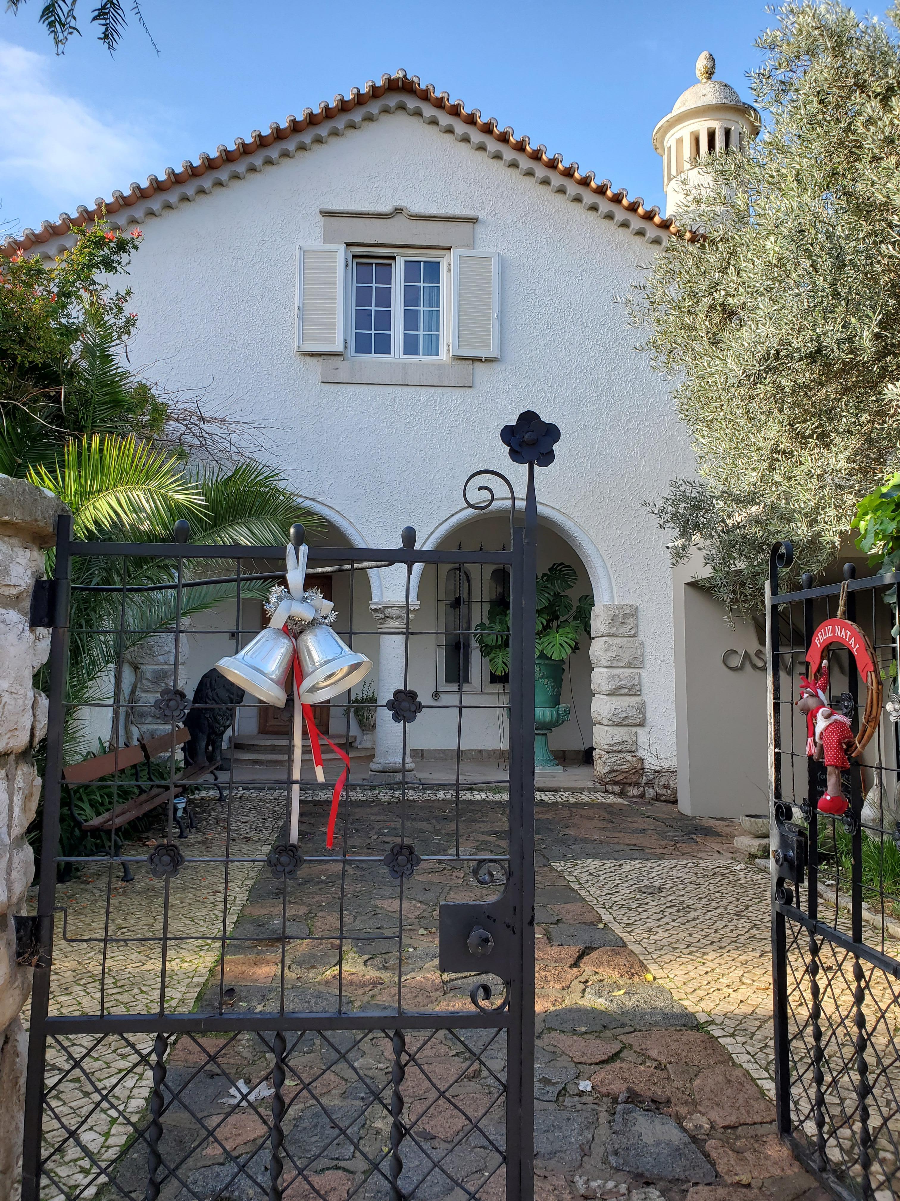 Front entrance of the Villa.