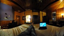 Panoramic View of one of the seven Beautiful Guest Rooms.