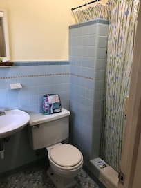 original vintage bathroom tile!