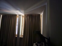 The Curtains at the morning