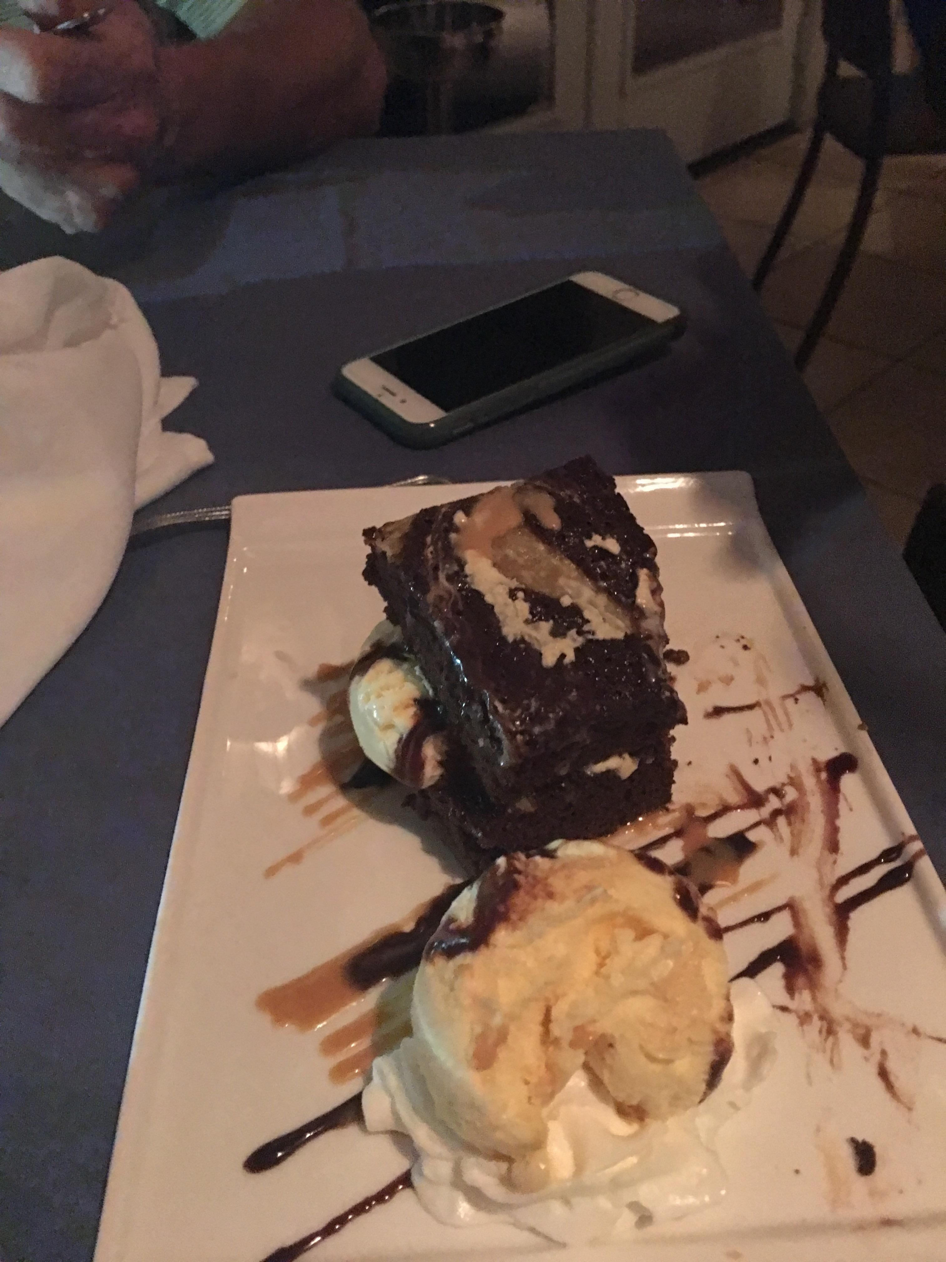 Dessert at Opus