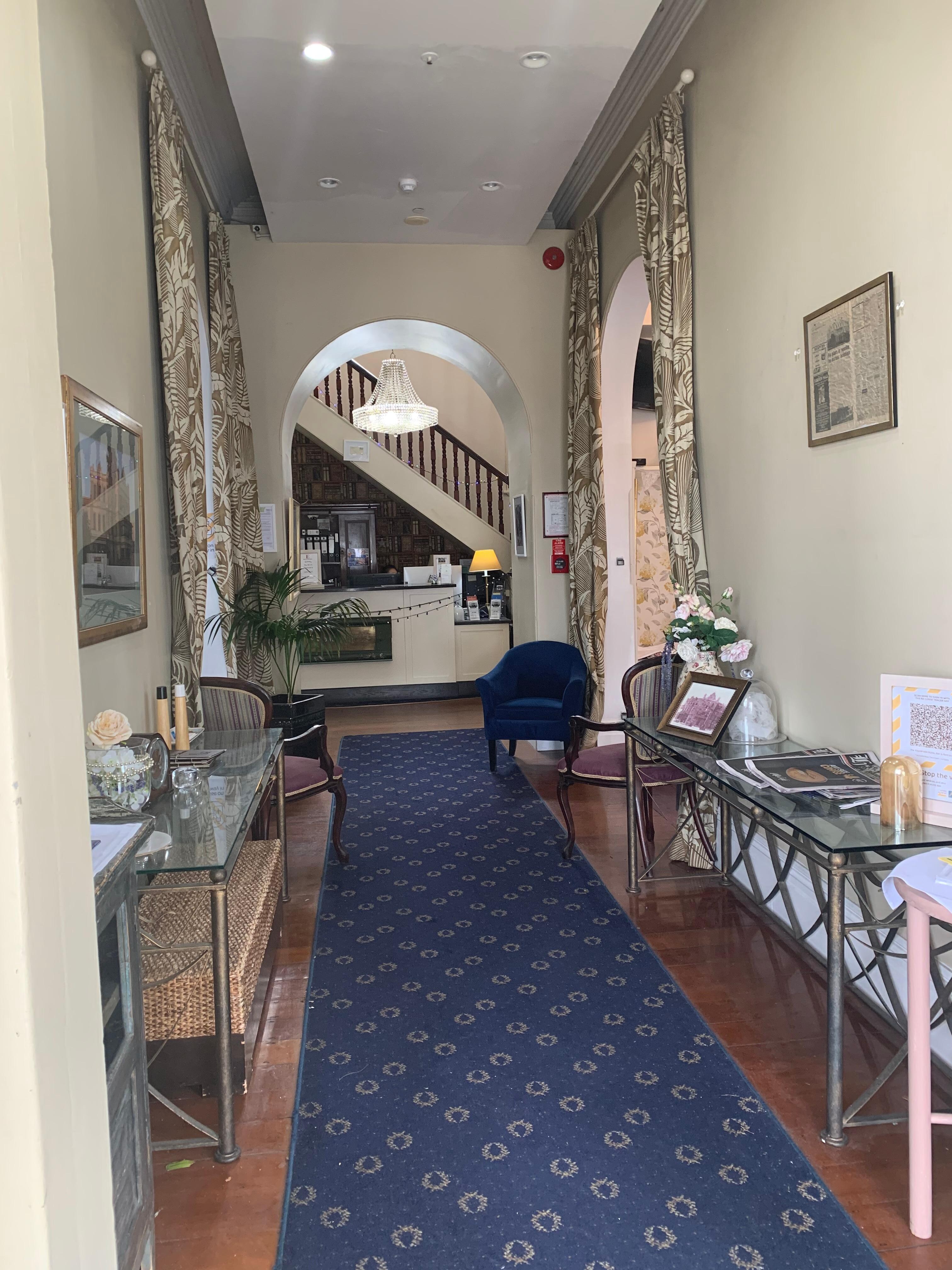 The entrance hall