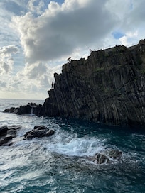 The cliffs of Riomaggiore