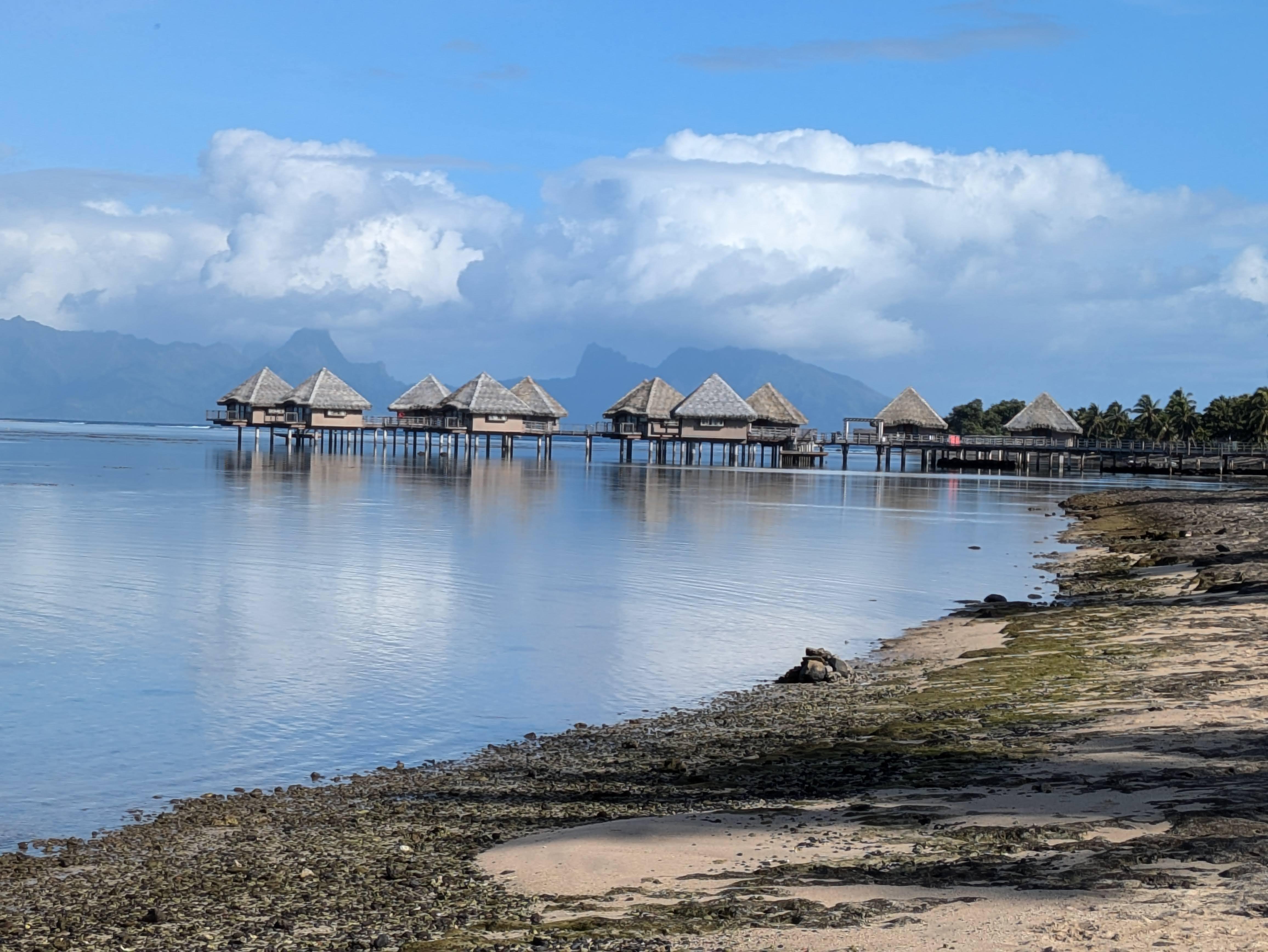 Nearby beach.