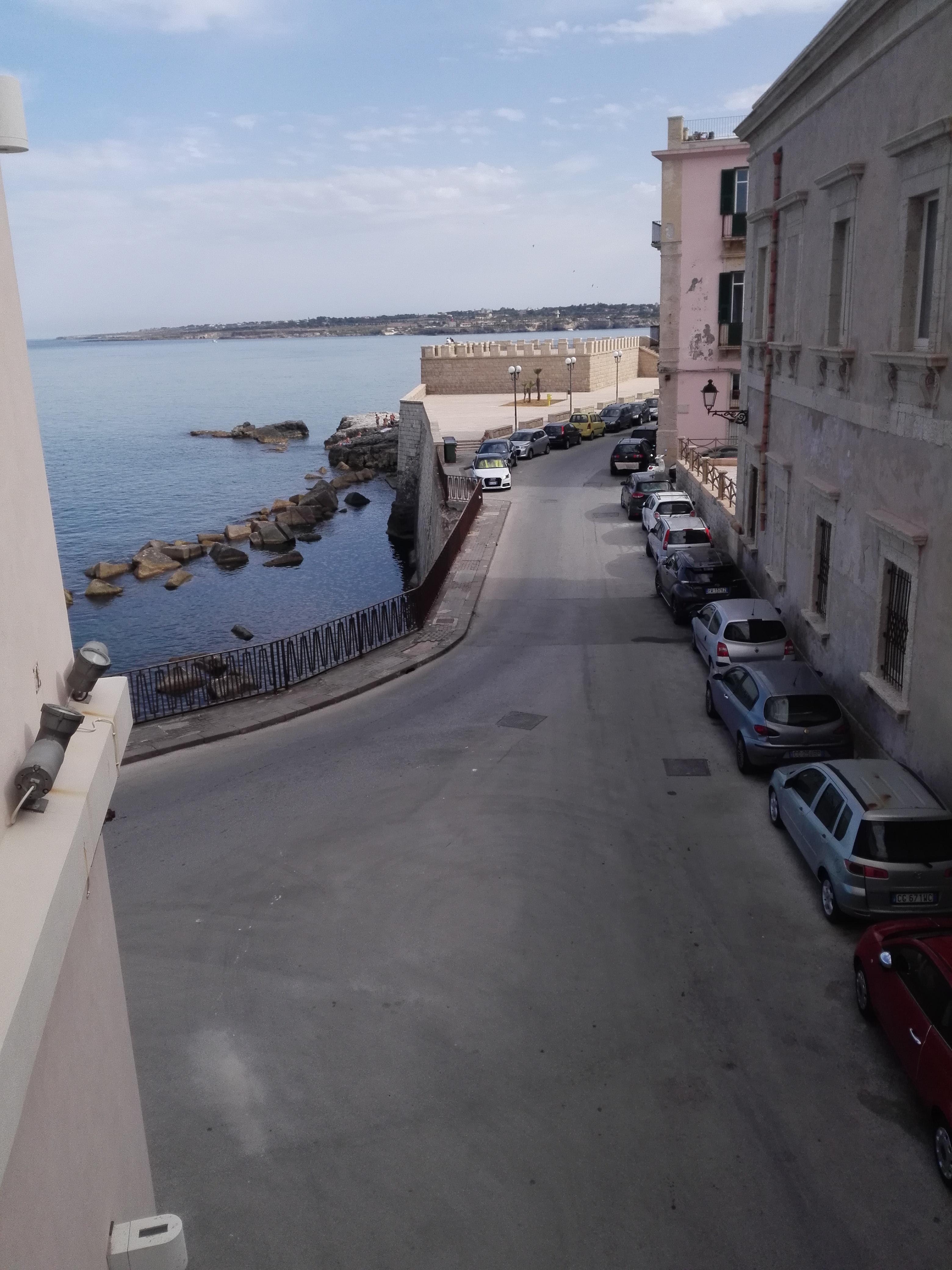 Veduta della mia stanza