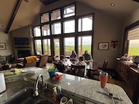 Open concept kitchen