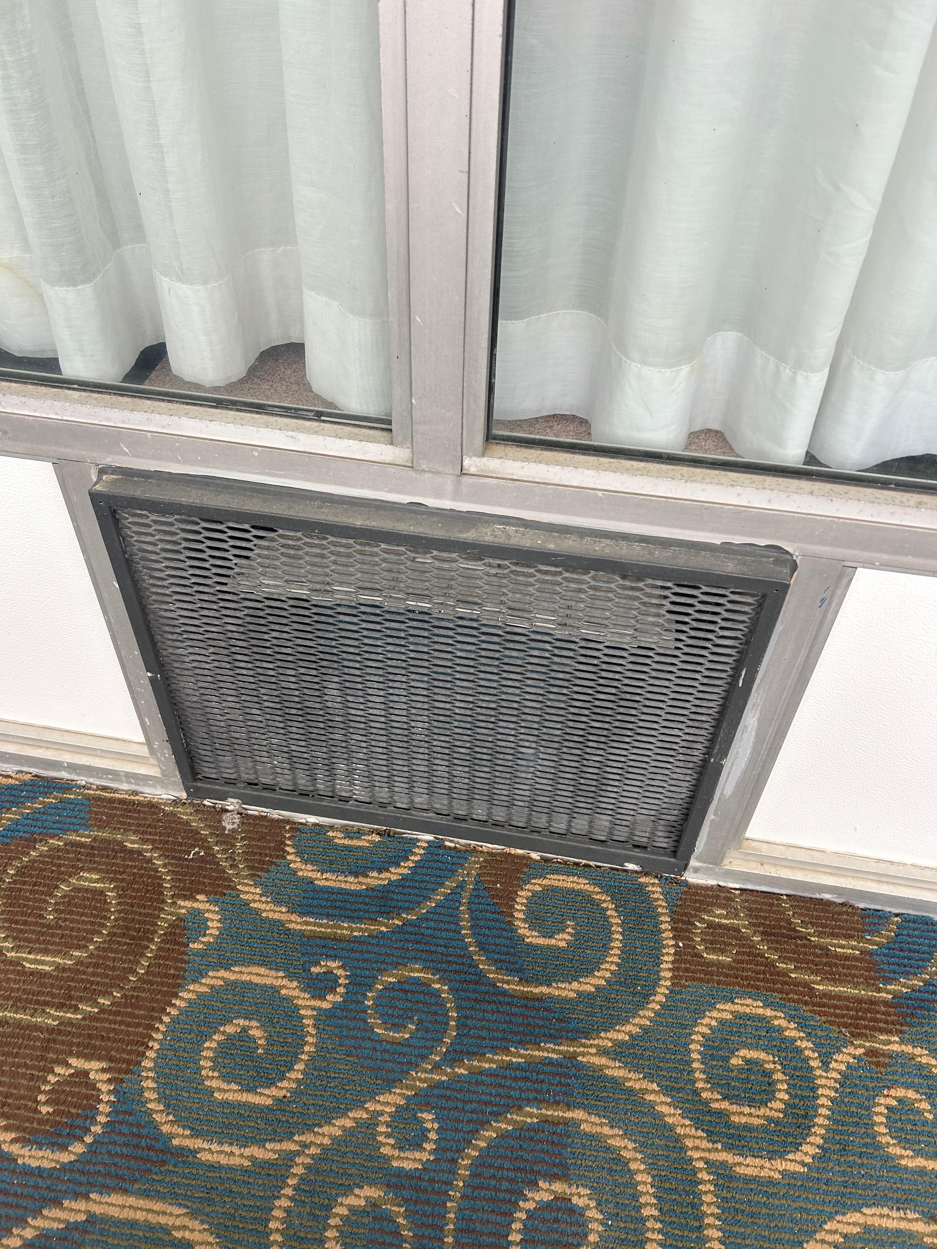 Air conditioning vent outside my door 