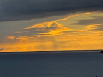 We watched whales from our deck.