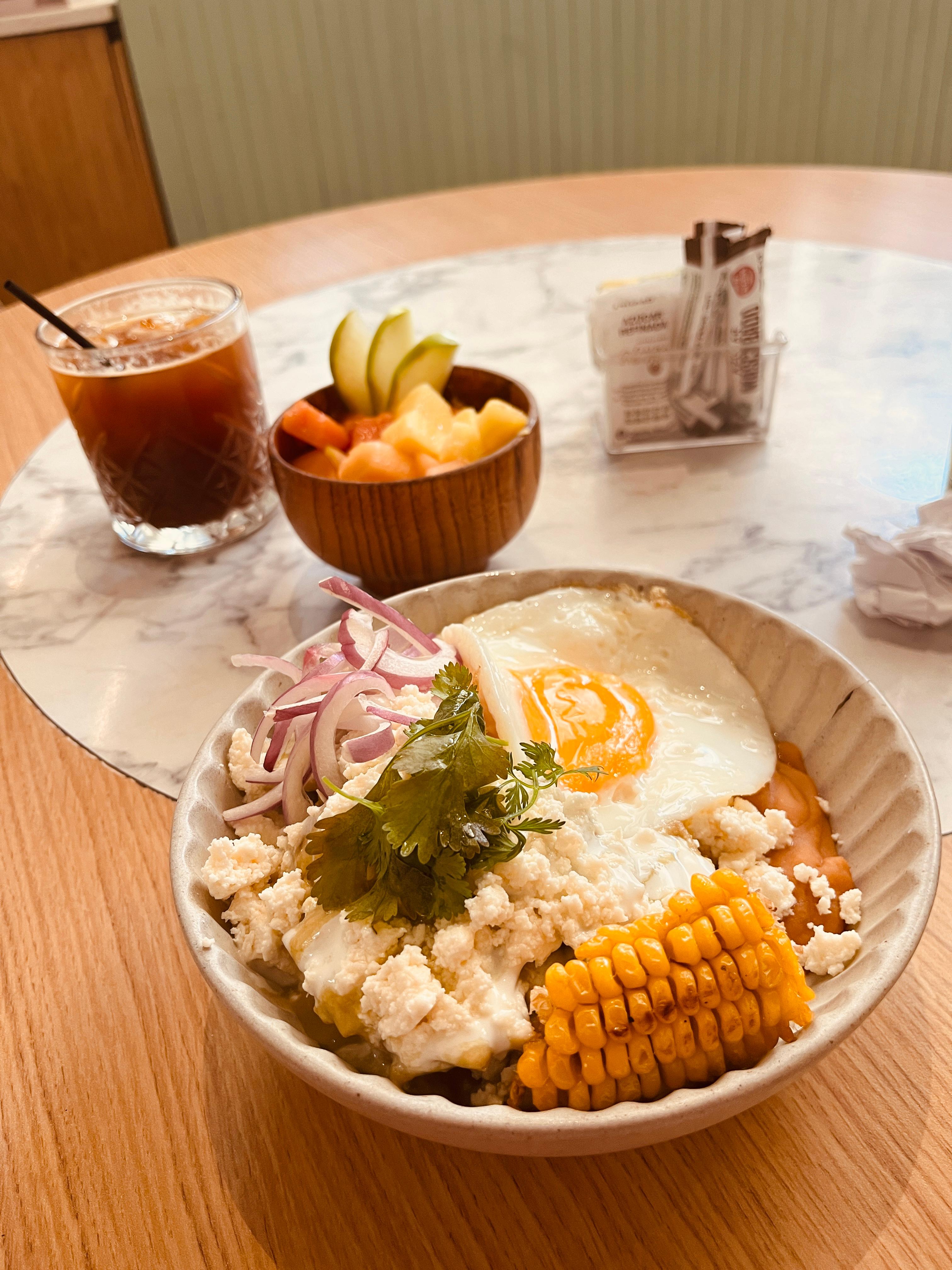 Yummy breakfast included 