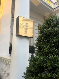 The front of the Hotel