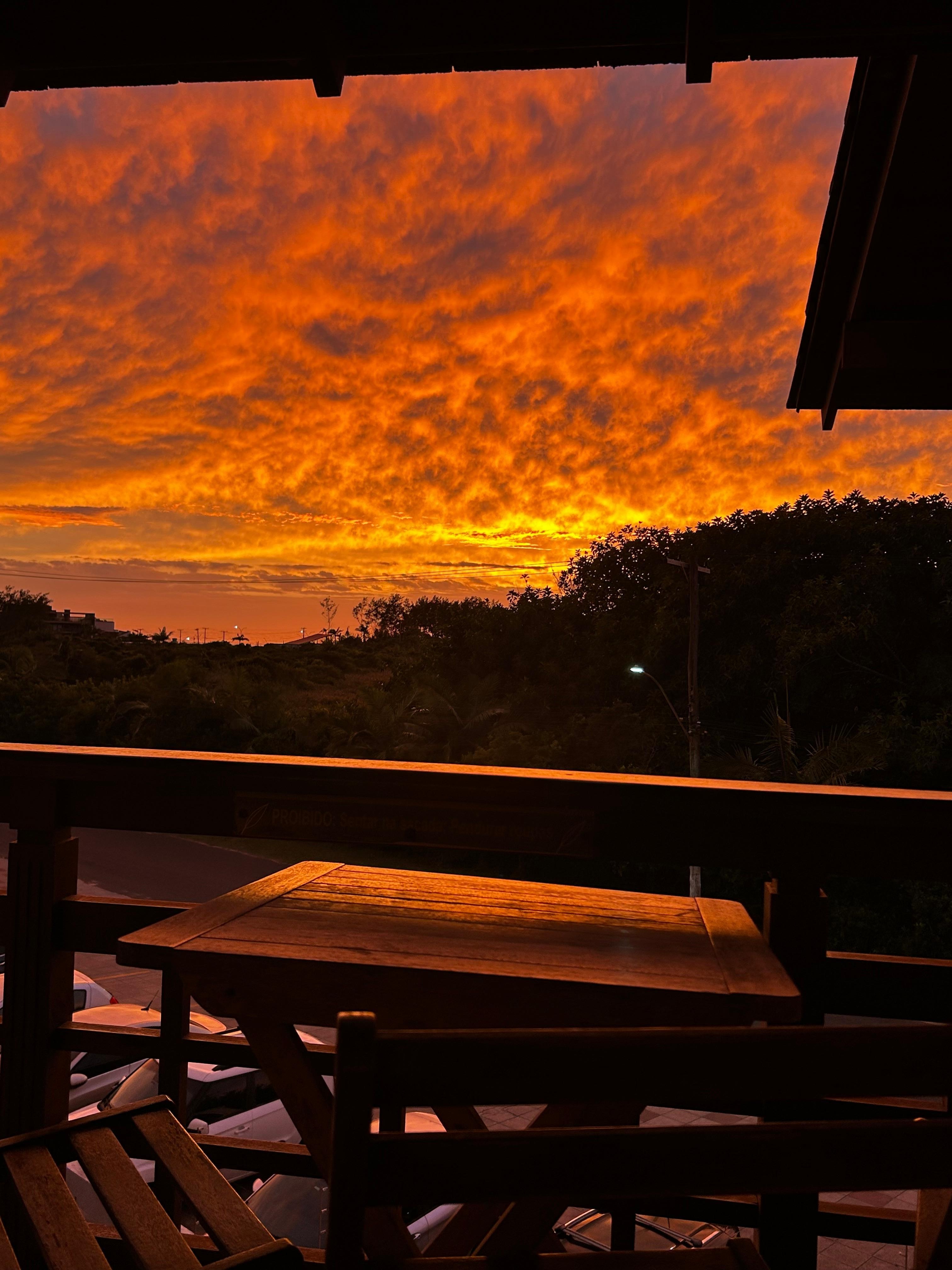 Nascer do sol espetacular!