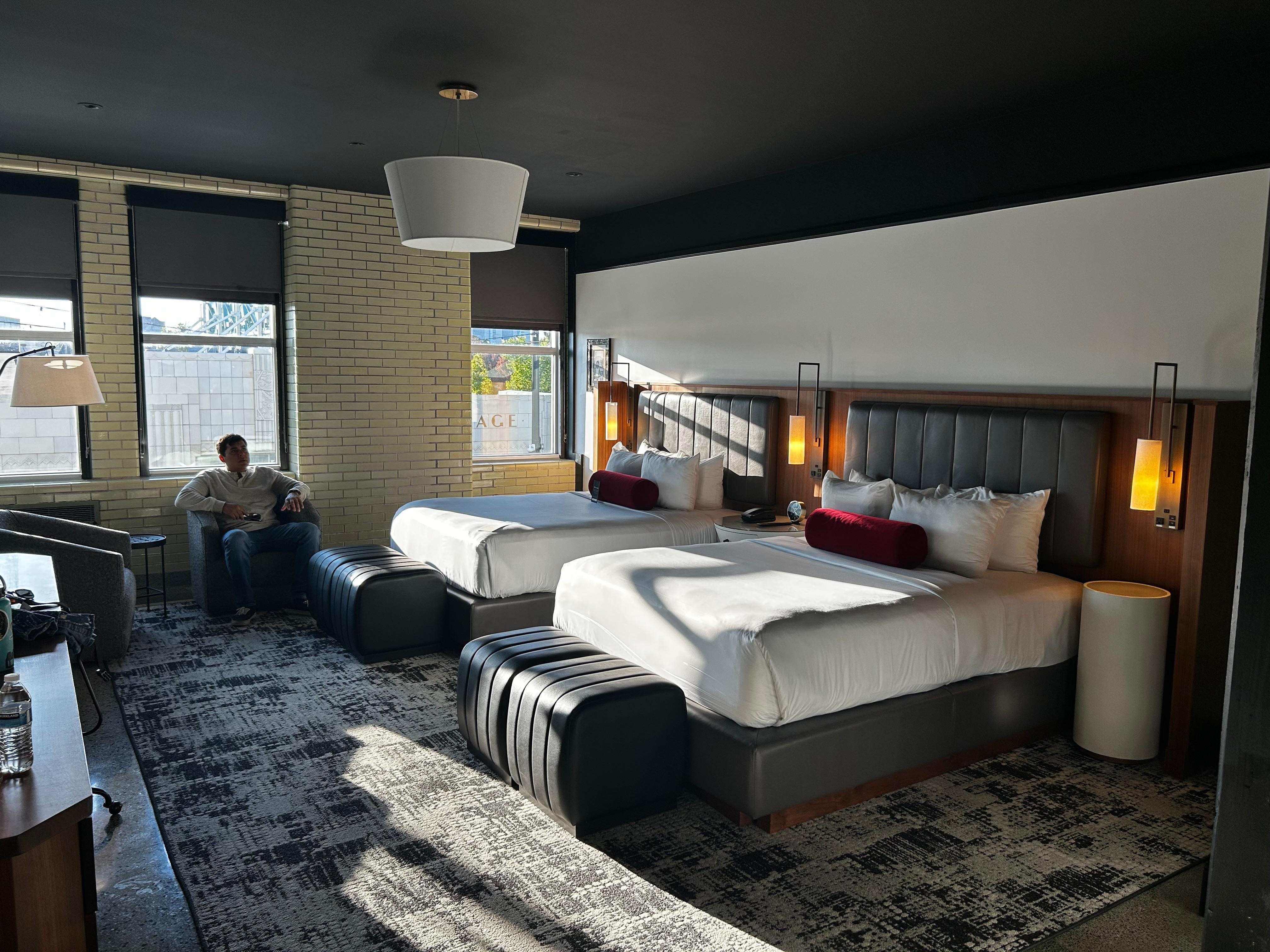 Such spacious rooms!