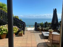 View from kitchen and bedroom. Cozy private patio.